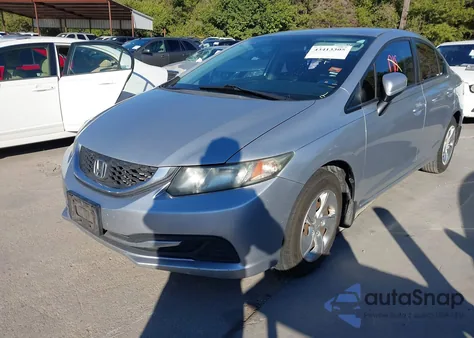2014 Honda Civic Lx из США, поврежденный, VIN 2HGFB2F58EH515416